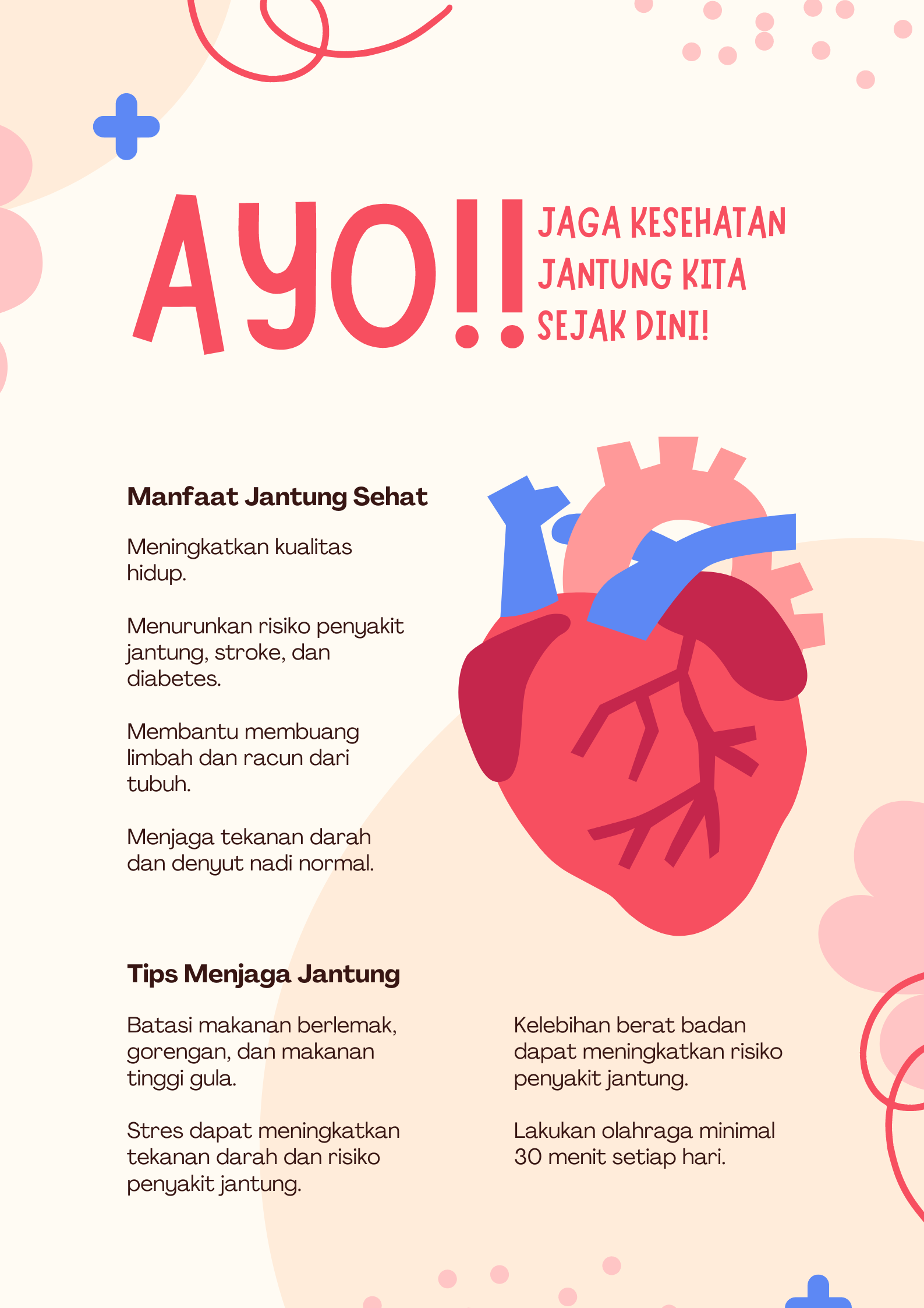 Kanan-Jaga Kesehatan Jantung Kita Sejak Dini